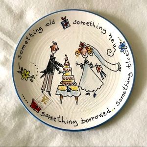 4/$10 Wedding Plate